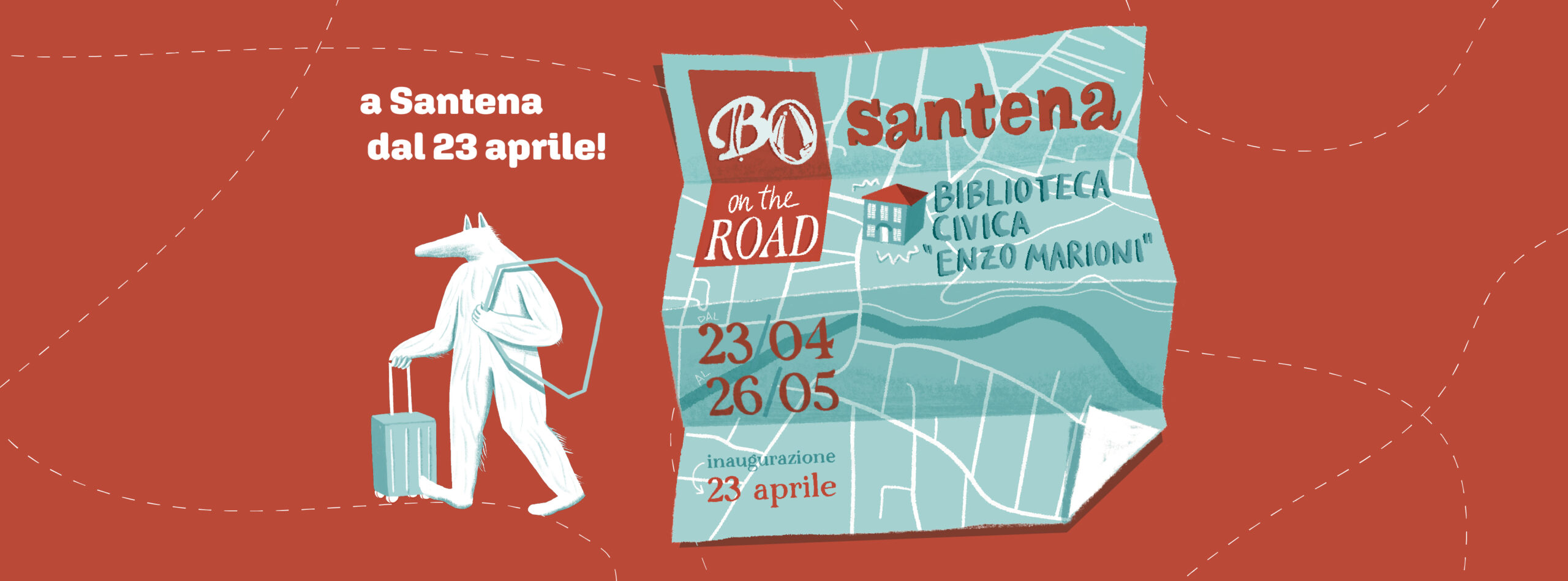 <strong>𝙎𝙘𝙤𝙣𝙛𝙞𝙣𝙖𝙣𝙙𝙤 𝘽𝙤𝙡𝙤𝙜𝙣𝙖</strong> arriva in Piemonte a Santena per la Fiera del Libro di Torino!