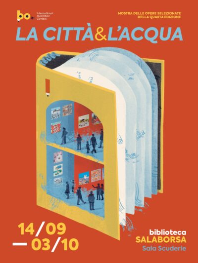 La citt&agrave; e l'acqua mostra Sala Borsa Bolofna BOit!